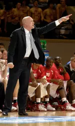 Head coach Dennis Wolff