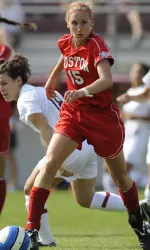 Junior Emily Pallotta is now eligible to be selected to the 2008 Academic All-America Team.