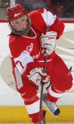 Sophomore Lauren Cherewyk is riding a five-game point streak.