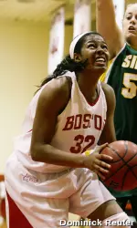 (Photo by Dominick Reuter) Seniors Jesyka Burks-Wiley netted a game-high 20 points vs. Siena.
