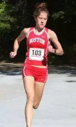 Senior Andrea Walkonen became BU's first cross country All-American since 1997.