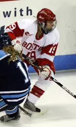 Freshman Jenelle Kohanchuk scored the Terriers' lone goal.