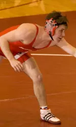 Junior Abbie Rush opened his season with a pair of pins.