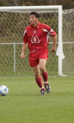 Senior defender Derek Puerta