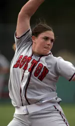 Sophomore pitcher Megan Currier