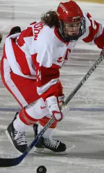 Sophomore Melissa Anderson scored two goals Friday for the second time in three games