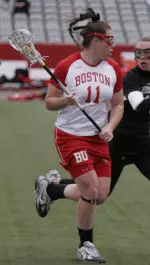Senior co-captain Lauren Morton scored five goals for the Terriers Wednesday