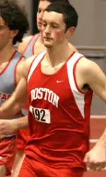 Senior Nick Goodman took second for the Terriers in the 1500m