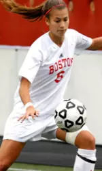 Sophomore Corie Halasz and the Terriers will turn their focus to Princeton on Friday.