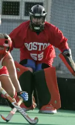 Sophomore Kim Kastuk earned her third shutout of the season.