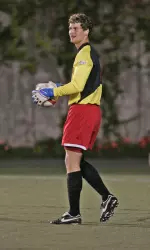 Senior Hrafn Davidsson is currently eighth all-time in the BU record book with 175 saves