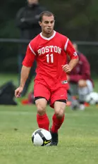 Sophomore Ben Berube has six points off four assists and one goal.