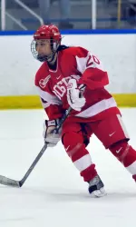 Melissa Tetreau scored her first goal of the season on Sunday against Providence