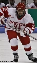 Jill Cardella leads all Hockey East rookies with 1.00 points per game