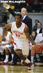 Corey Lowe currently ranks sixth all-time in BU scoring with 1,468 points