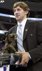 Matt Gilroy won the 2009 Hobey Baker Award one day before leading the Terriers to their fifth national title.