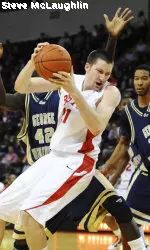 Sophomore Jake O'Brien scored 21 points and grabbed six rebounds.