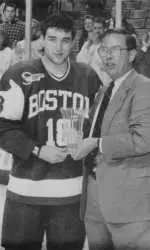 Drury was the MVP of the 1996 Beanpot