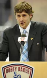 Senior Matt Gilroy won the 2009 Hobey Baker Memorial Award.