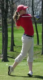 Senior Allison Hamilton finished t-39th overall