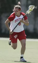 Senior defender Kelly Munroe