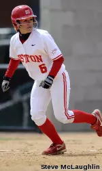 Senior co-captain Brooke Hudson