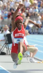 Senior Tahari James qualified for the national finals in the triple jump.