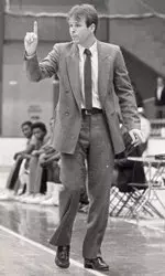 Kuester posted a record of 31-28 in his two seasons at BU