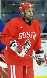 Sophomore Ross Gaudet scored his fourth goal of the season.