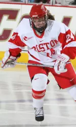 Anderson notched her 11th goal of the season against UVM