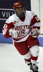 Jillian Kirchner had one of two shorthanded goals in BU's last game