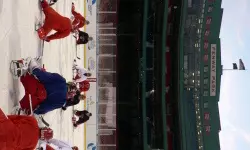 Fenway Park will provide a surreal setting for the 248th meeting between the Boston University and Boston College men's hockey teams.