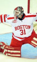 Millan gets the start in goal for the Terriers