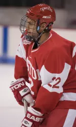 Ross Gaudet scored the Terriers' goal.