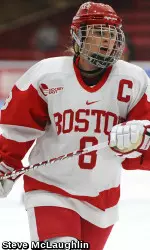 Holly Lorms scored the game-tying goal for the Terriers.