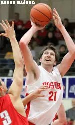 Junior Jake O'Brien posted nine rebounds