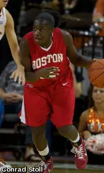 Sophomore Chantell Alford scored her 500th career point against Colgate on Friday night.