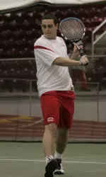 Senior Jeff Chudacoff won his singles and doubles matches