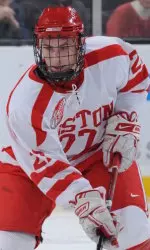 Sophomore Vinny Saponari tallied a goal and an assist in the loss.