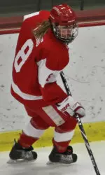 Junior Holly Lorms scored twice in the Terriers' last outing.