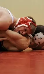 Freshman Kyle Czarnecki picked up a victory at 165.