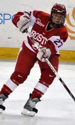 Sophomore Tara Watchorn scored the Terriers' first-ever NCAA tournament goal.