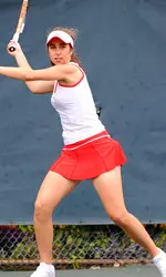 Sophomore Monika Mical dropped just three games