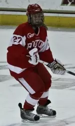 Sophomore Tara Watchorn led BU defensemen in scoring.