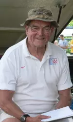 Olympic Gold medalist and BU Hall of Famer Ted Nash ('55)