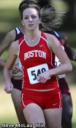 Kathleen Davies finished first with a time of 18:48.