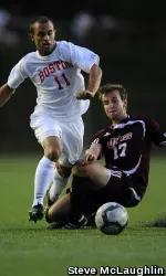 Senior Ben Berube scored the game-winning goal vs. Vermont last year.
