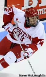 Sophomore Garrett Noonan tied the game early in the third.