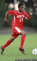 Senior Stephen Knox scored his third goal of the season.