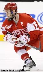 Senior Chris Connolly will be the first two-year captain at BU in over 30 years.
